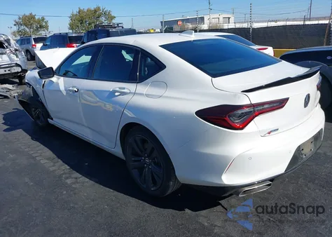 2021 Acura Tlx A-Spec Package z USA, uszkodzony, nr VIN 19UUB6F57MA007708